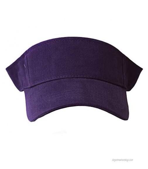 Blank Purple Adjustable Visor