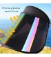 Face Shield Protector Sun Visor Hat UV Protection Summer Sun Cap Great for Oudtoor Hiking Camping Golf Tennis Cycling