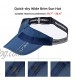 Sports Visors for Women Men UV Protection Sun Visior Hats with Face Cover UPF50+