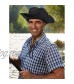 3 Pieces Safari Hats for Men Bucket Hat with Rope UV Protection Wide Brim Boonie Sun Hat for Men Women Outdoor Activities