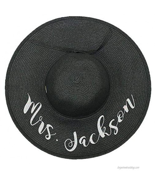 Personalized Mrs. Floppy Sun Hats