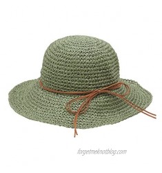 Urban CoCo Women's Wide Brim Caps Foldable Summer Beach Sun Straw Hats