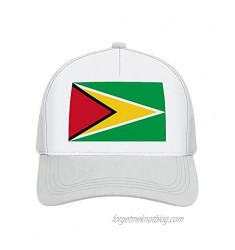 Jovno Cowboy Sun Hats Guyana Flag Outdoor Shapeable Fashion Panama Sun Fisherman Hat