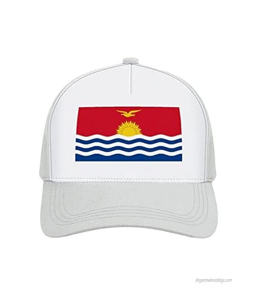 Jovno Cowboy Sun Hats Kiribati Flag Outdoor Shapeable Fashion Panama Sun Fisherman Hat