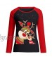 Women Christmas Printing Sweater Cute Elk Long Sleeve Casual Pullover Sweatshirt Blouse Tops